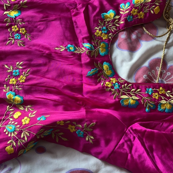 punjab plazo hot pink it’s brand new suit - Picture 3 of 4